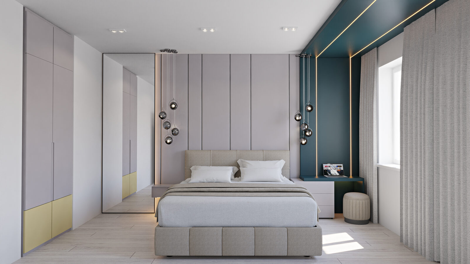 Salierigasse Schlafzimmer